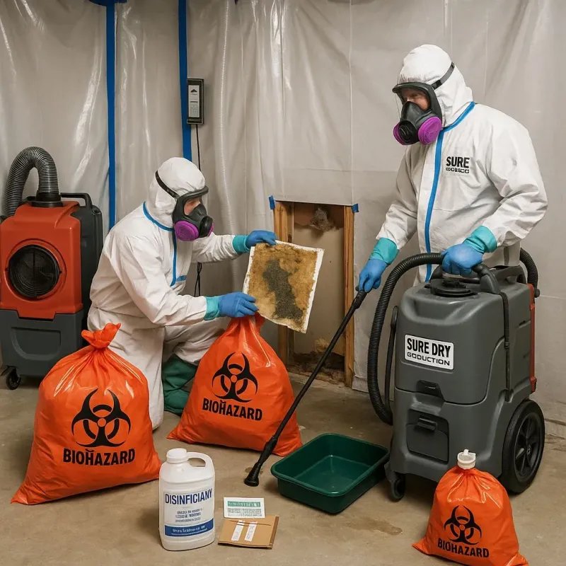 Contaminated Water Handling Protocols process in Marcus, IA