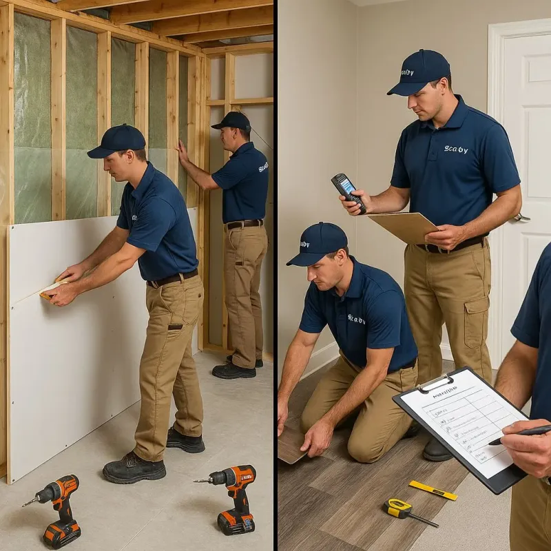 Repairs and Reconstruction process in Marcus, IA